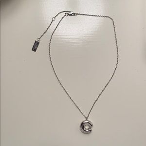 Marc Jacobs Bubbly « C » Pendant Necklace